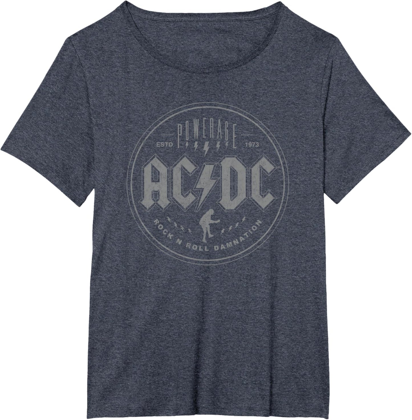 AC/DC Rock Music Band Rock N Roll Damnation T-Shirt.