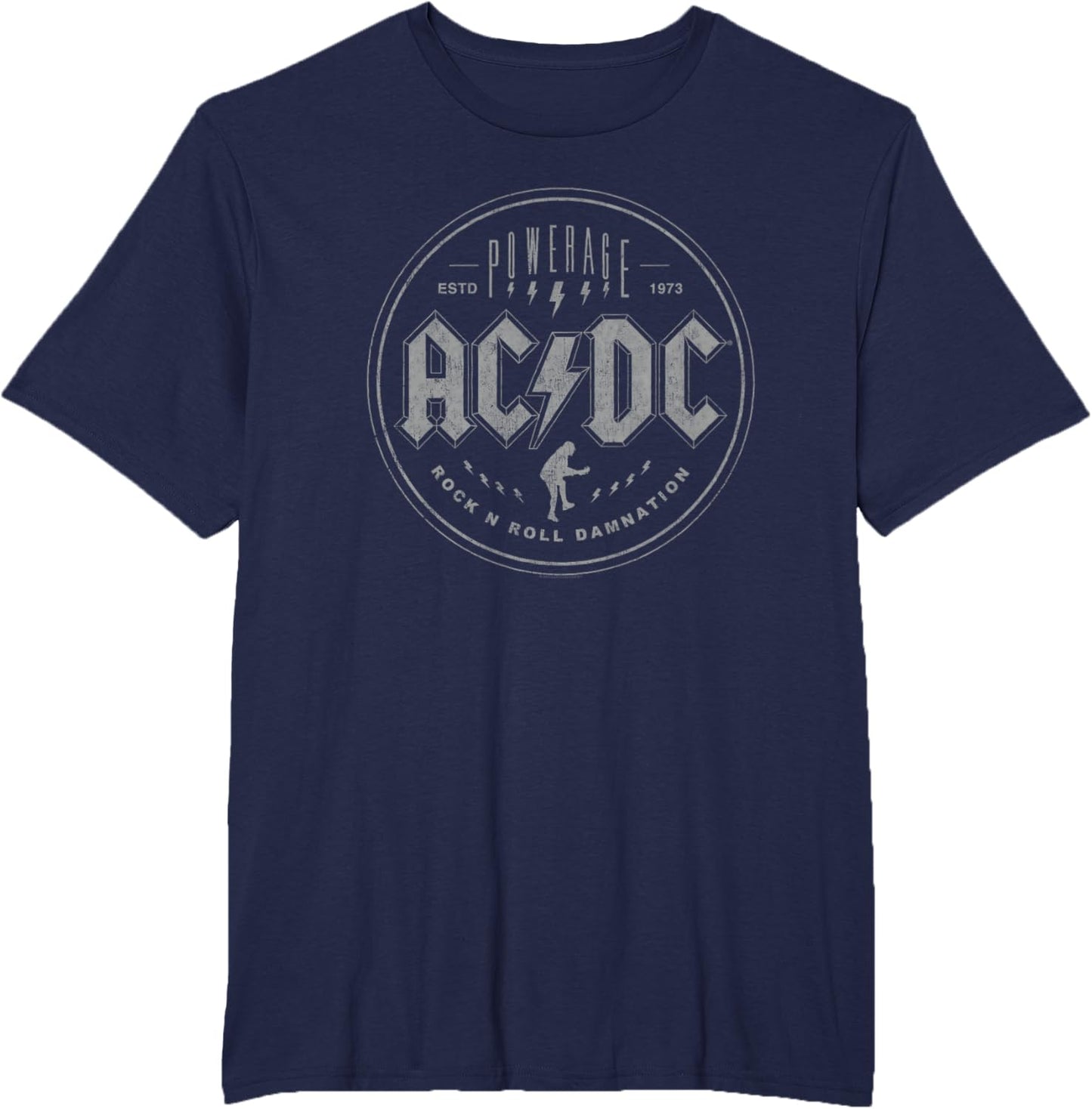 AC/DC Rock Music Band Rock N Roll Damnation T-Shirt.