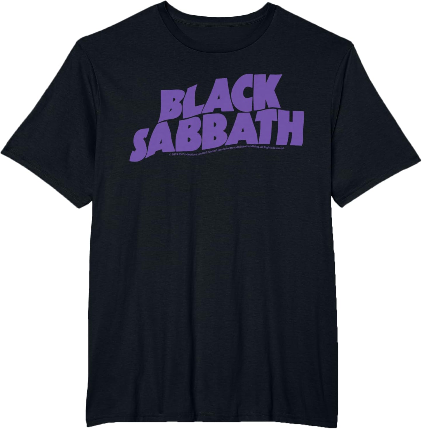 Official Black Sabbath Purple Logo T-Shirt.