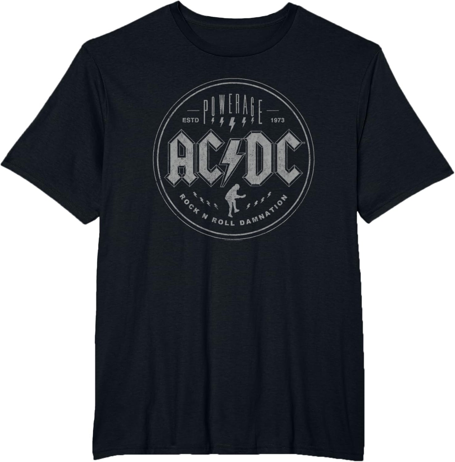 AC/DC Rock Music Band Rock N Roll Damnation T-Shirt.