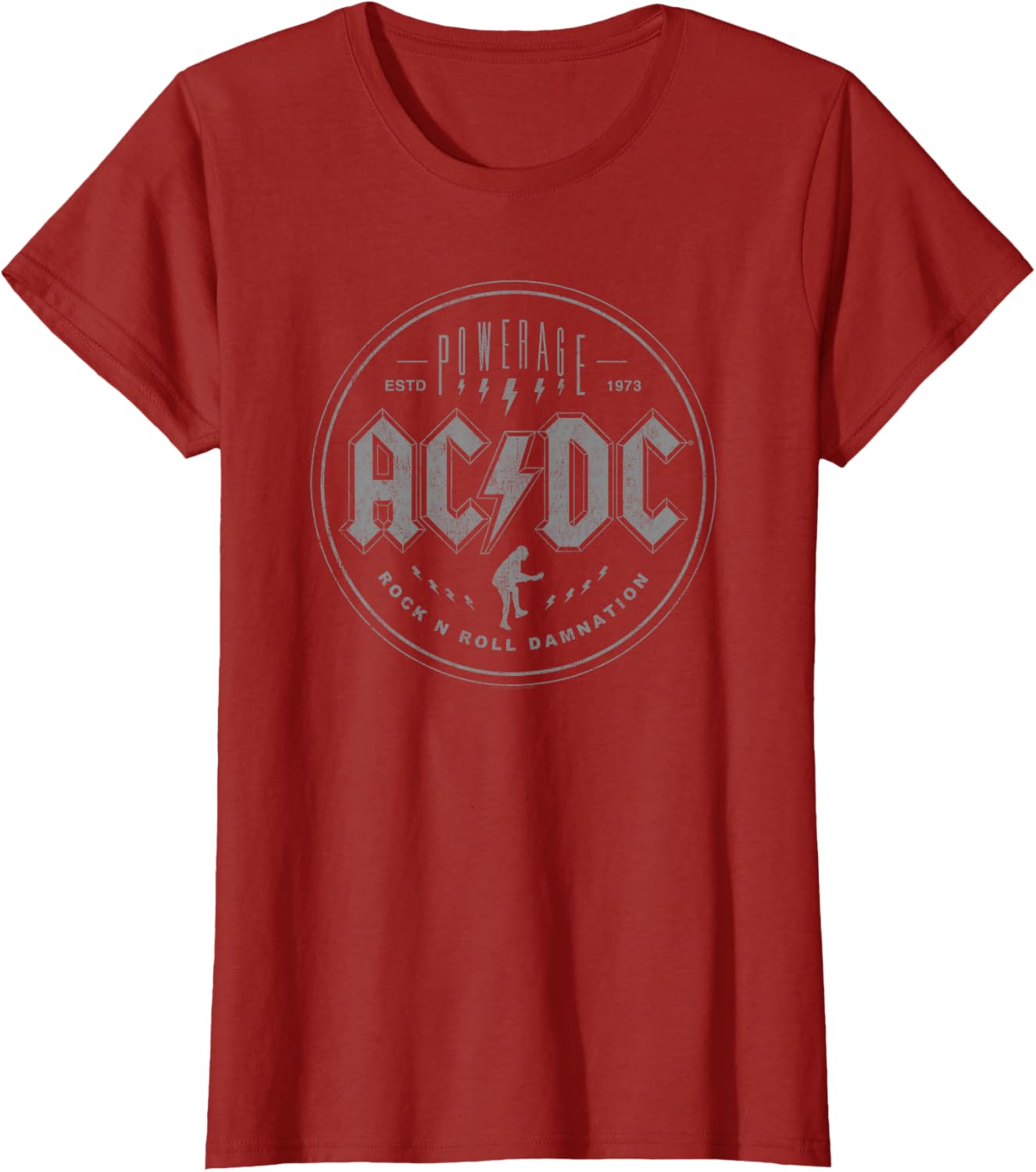 AC/DC Rock Music Band Rock N Roll Damnation T-Shirt.