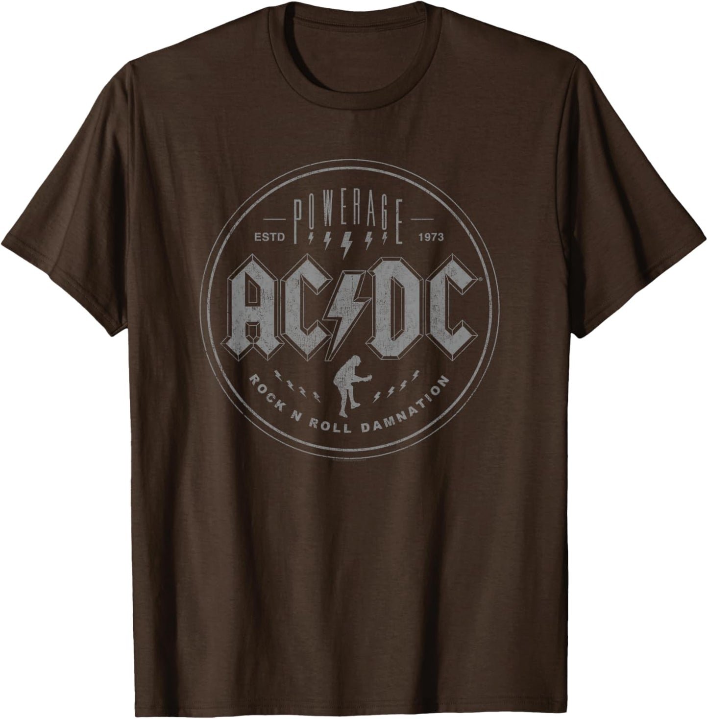 AC/DC Rock Music Band Rock N Roll Damnation T-Shirt.