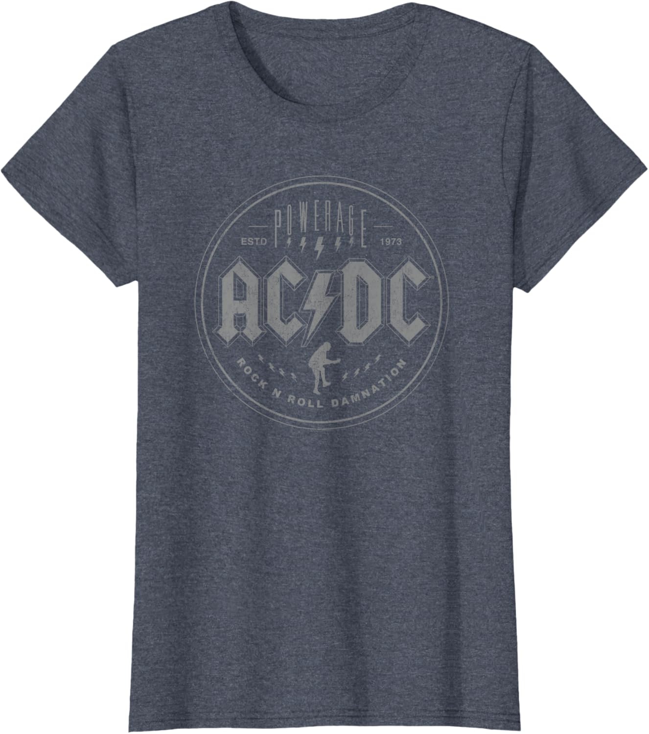 AC/DC Rock Music Band Rock N Roll Damnation T-Shirt.