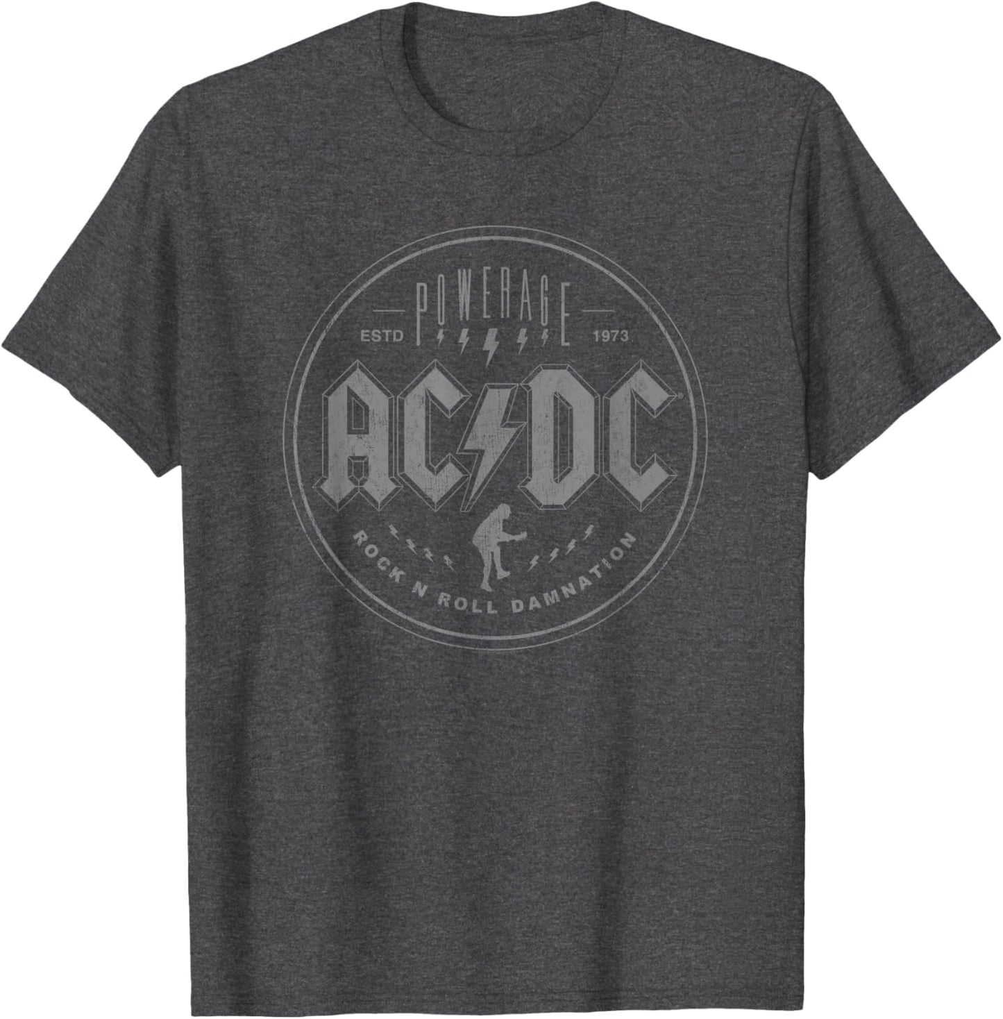 AC/DC Rock Music Band Rock N Roll Damnation T-Shirt.