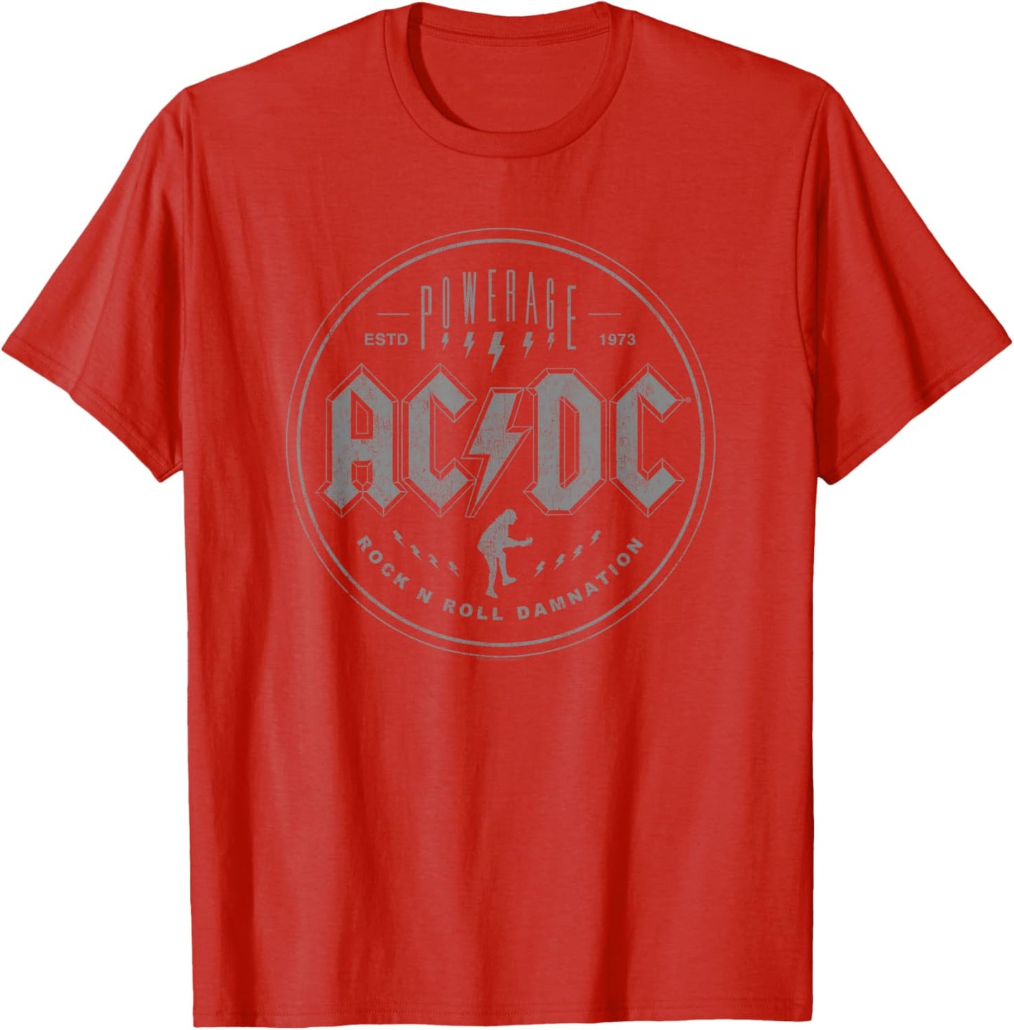 AC/DC Rock Music Band Rock N Roll Damnation T-Shirt.