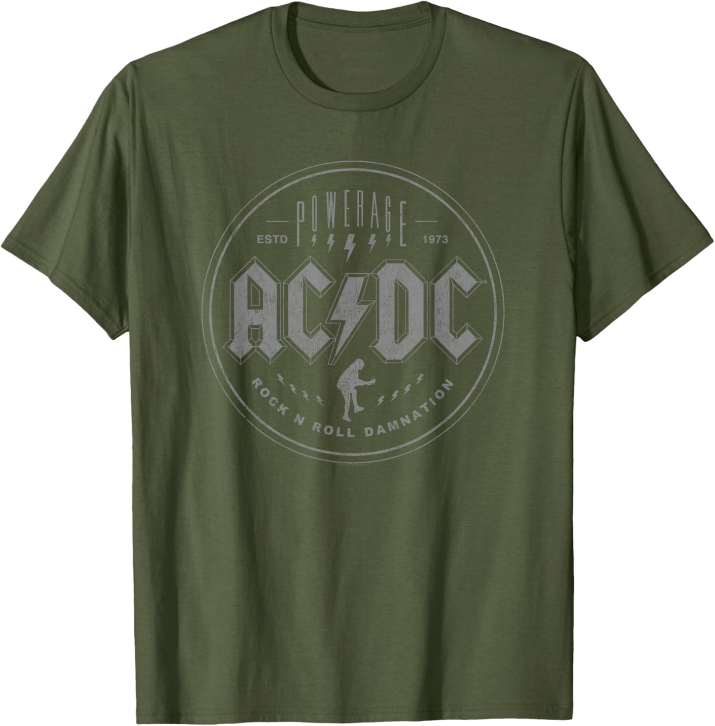 AC/DC Rock Music Band Rock N Roll Damnation T-Shirt.