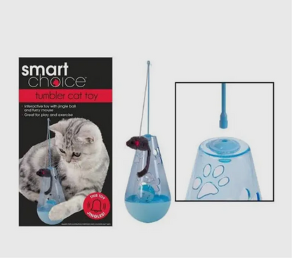 Interactive Cat toy with Mouse and Ball - Sayby’s Sanctuary 
