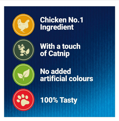 Felix Naturally Delicious Chicken Cat Treats 50g - Sayby’s Sanctuary 