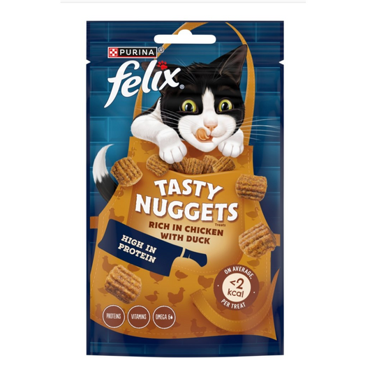 Felix Tasty Nuggets Chicken & Duck 50g