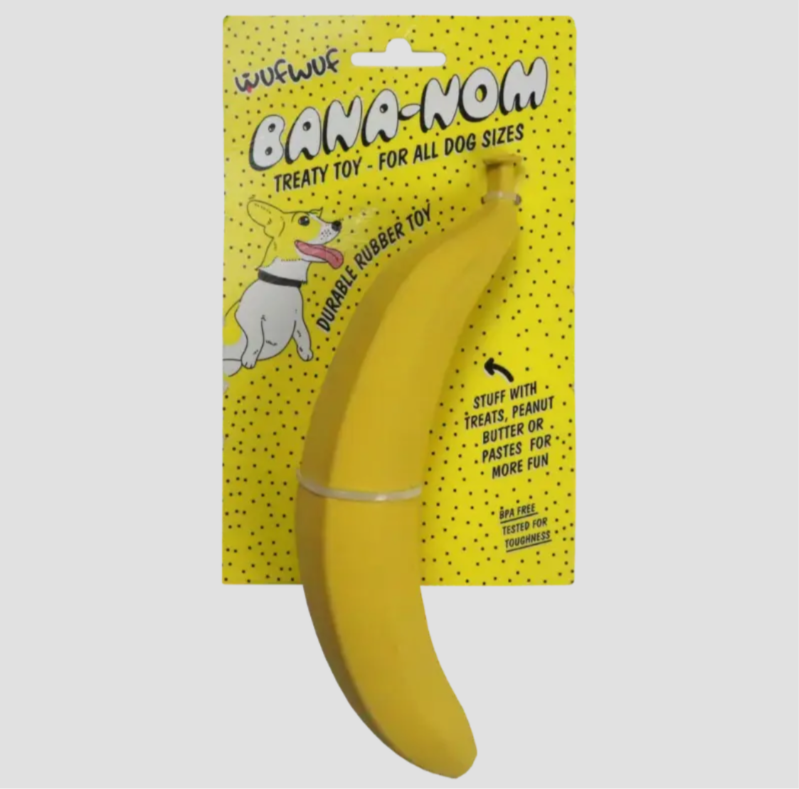 Non Rubber Treat Dispensing Dog Chew toy - Sayby’s Sanctuary 
