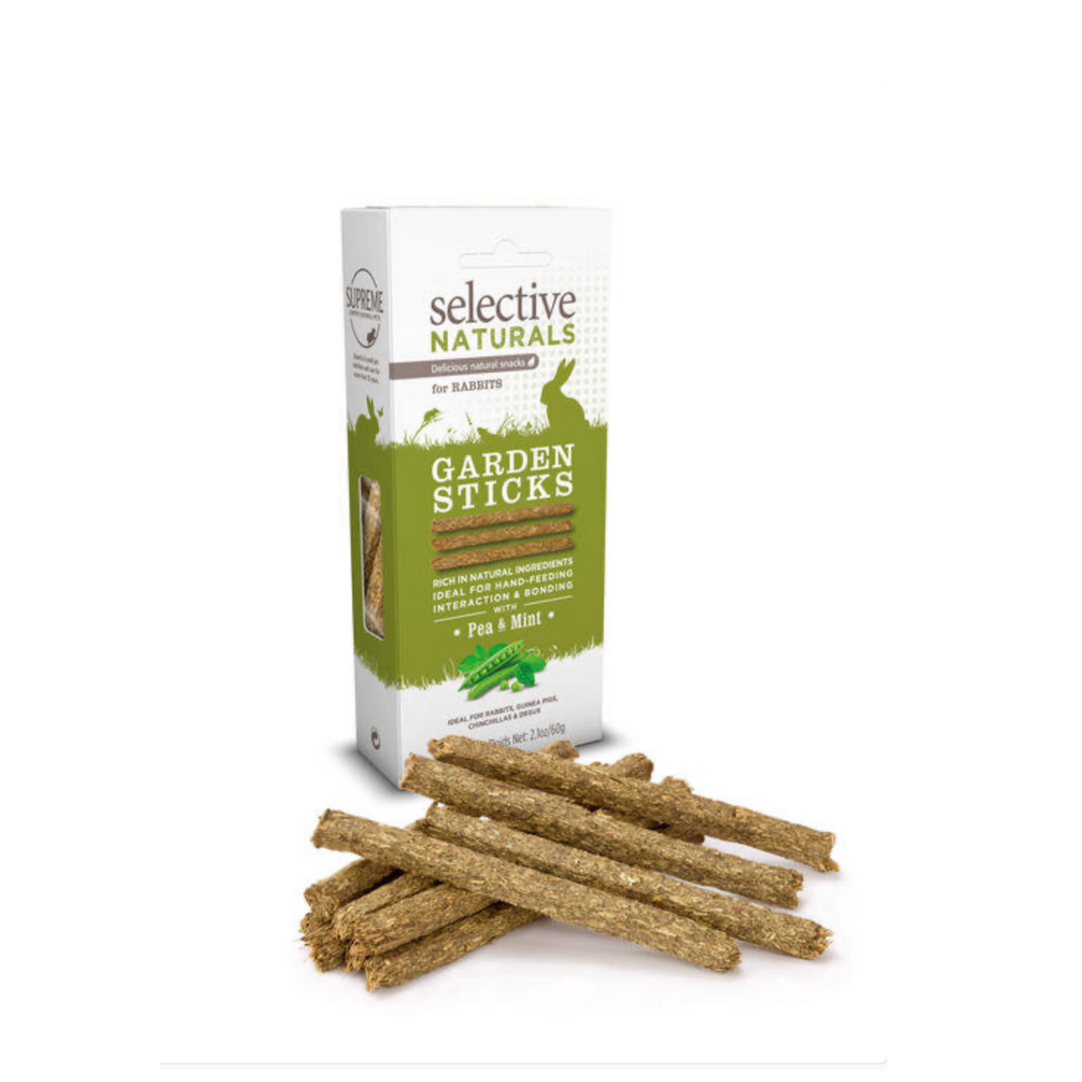 Garden Sticks with Pea & Mint 60g