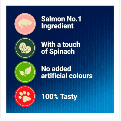 Felix Naturally Delicious Salmon Cat Treats 50g - Sayby’s Sanctuary 