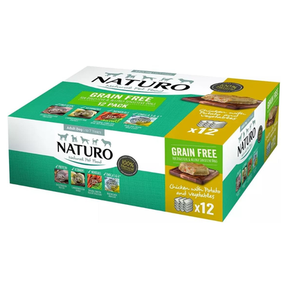 Grain Free Chicken & Potato Wet Dog Food 12 × 400g