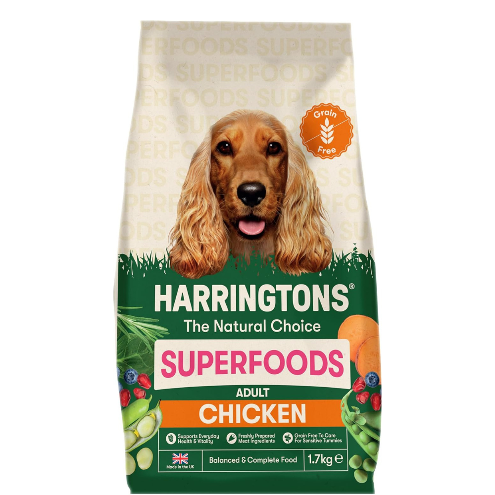 Grain-Free Chicken & Superfoods Dry Dog Food 4 × 1.7kg