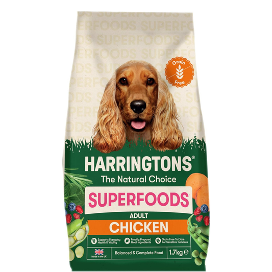 Grain-Free Chicken & Superfoods Dry Dog Food 4 × 1.7kg