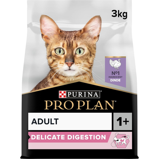 Adult Delicate Digestion Turkey Dry Cat Food 3kg