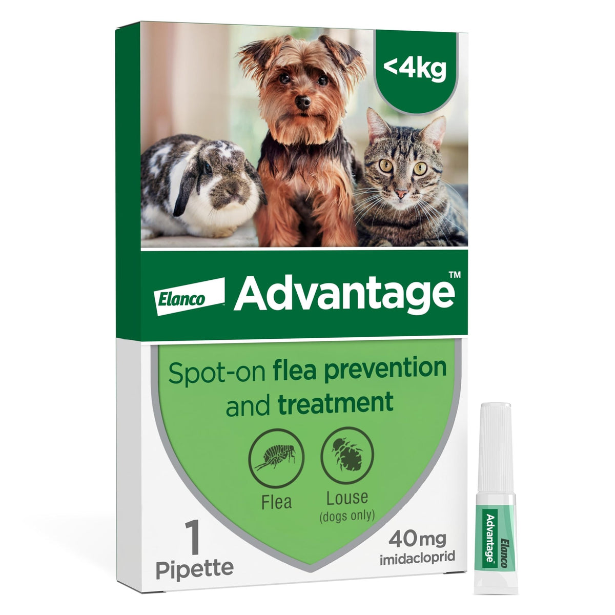 Advantage 250 Flea Spot On Treatment 1 Pipette 2.5ml 10-25kg - Sayby’s