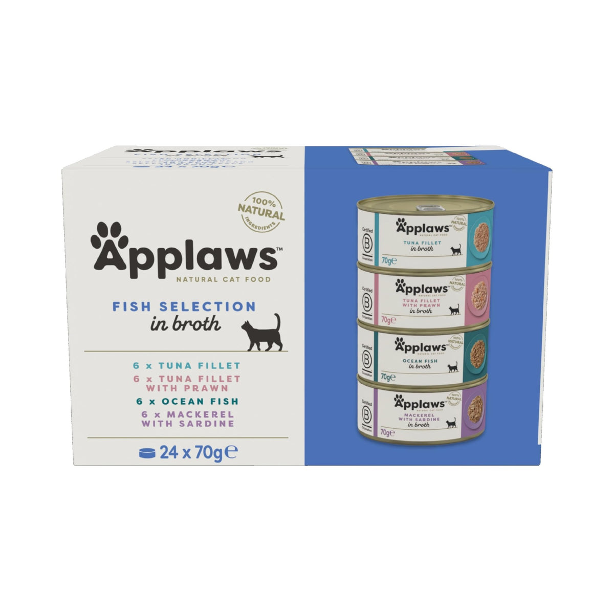 Applaws 100% Natural Wet Cat Food, Multipack - Sayby’s