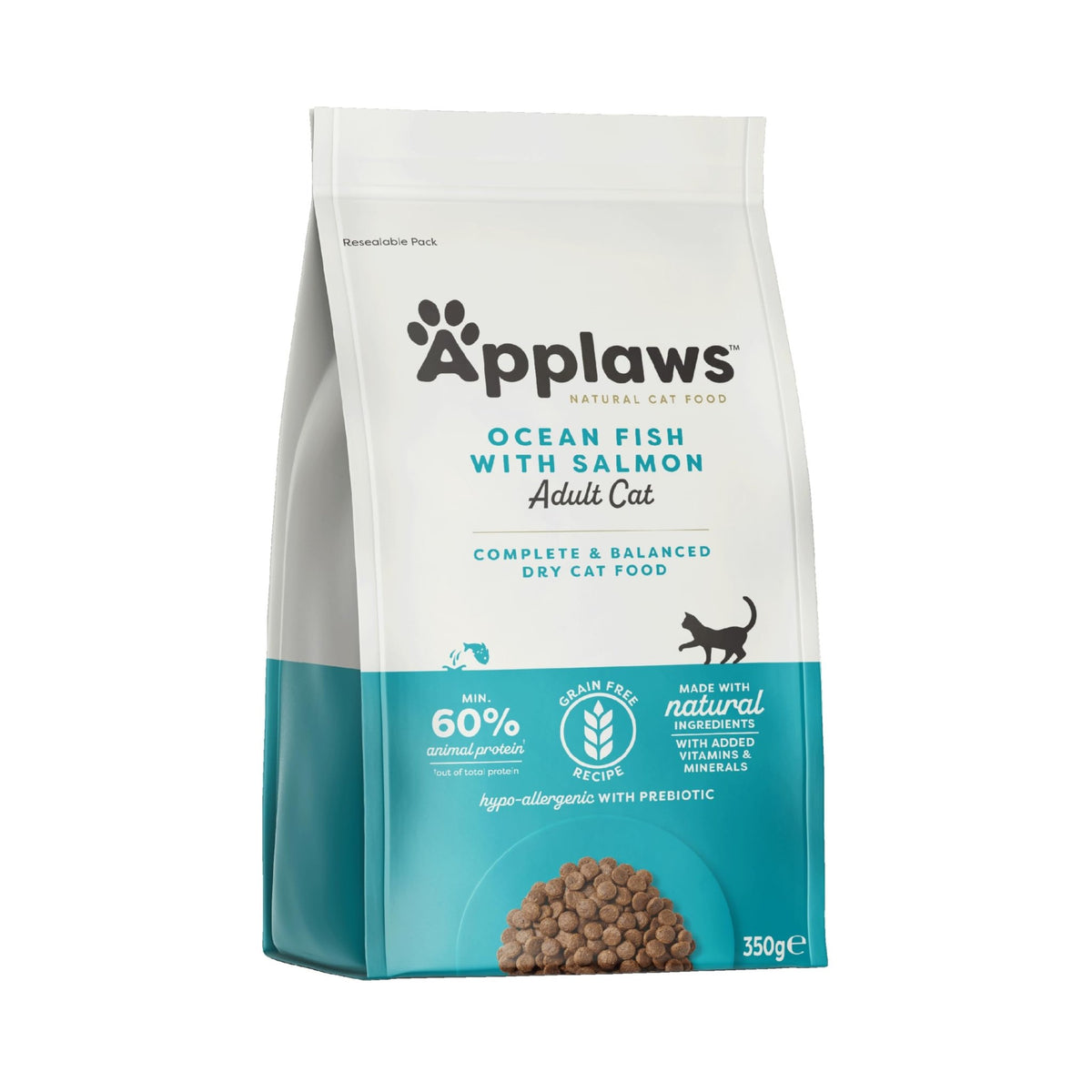 Applaws Natural Complete Dry Food for Adult Cats, Chicken with Lamb Grain Free, 2kg Bag - Sayby’s