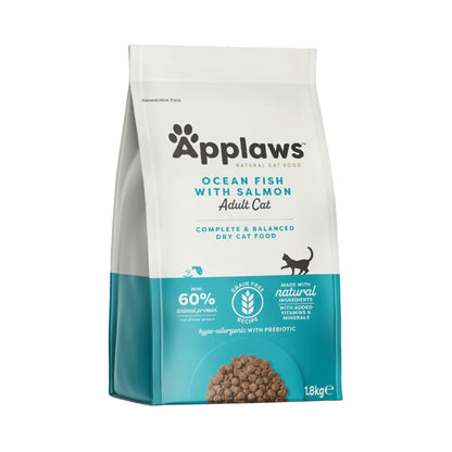 Applaws Natural Complete Dry Food for Adult Cats, Chicken with Lamb Grain Free, 2kg Bag - Sayby’s