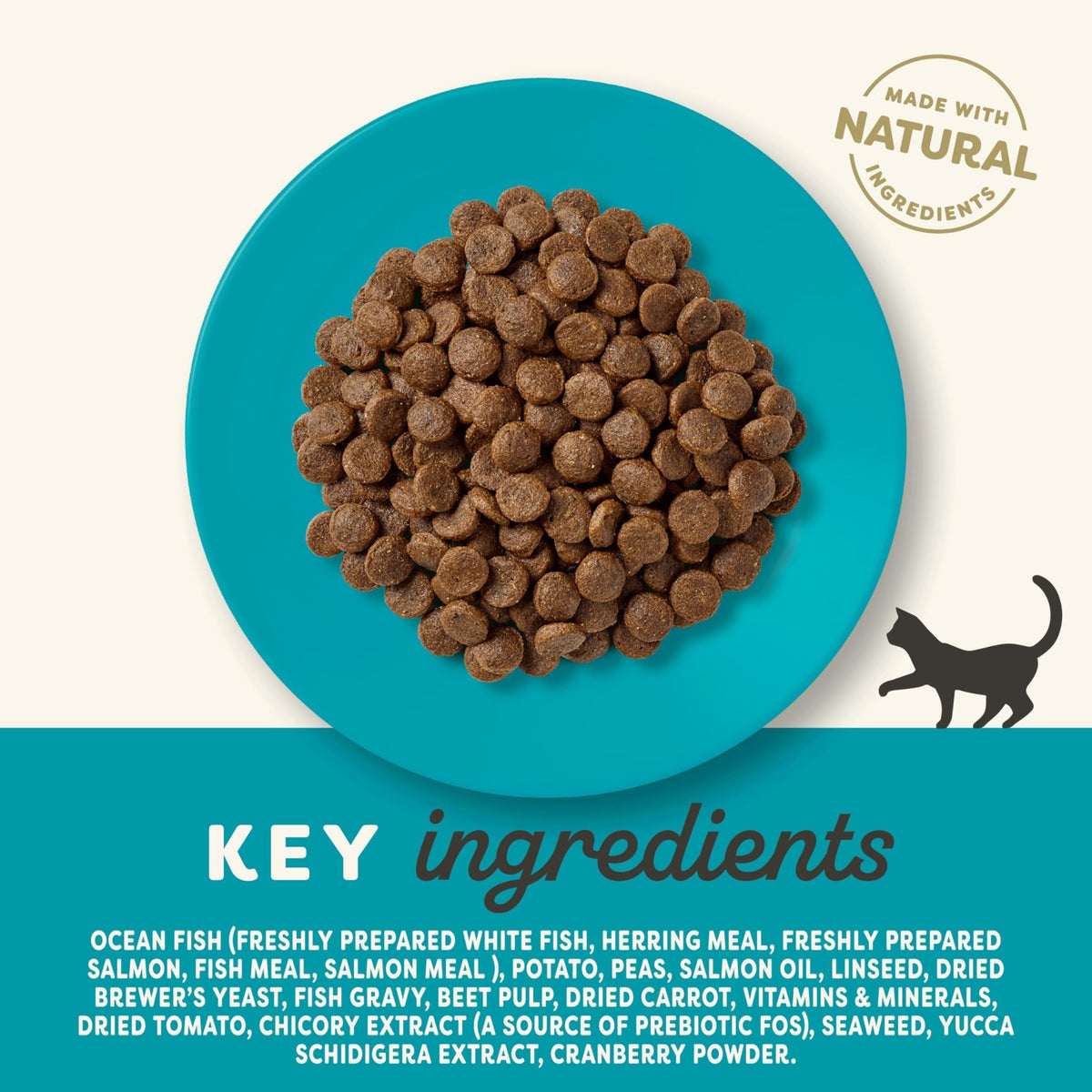 Applaws Natural Complete Dry Food for Adult Cats, Chicken with Lamb Grain Free, 2kg Bag - Sayby’s
