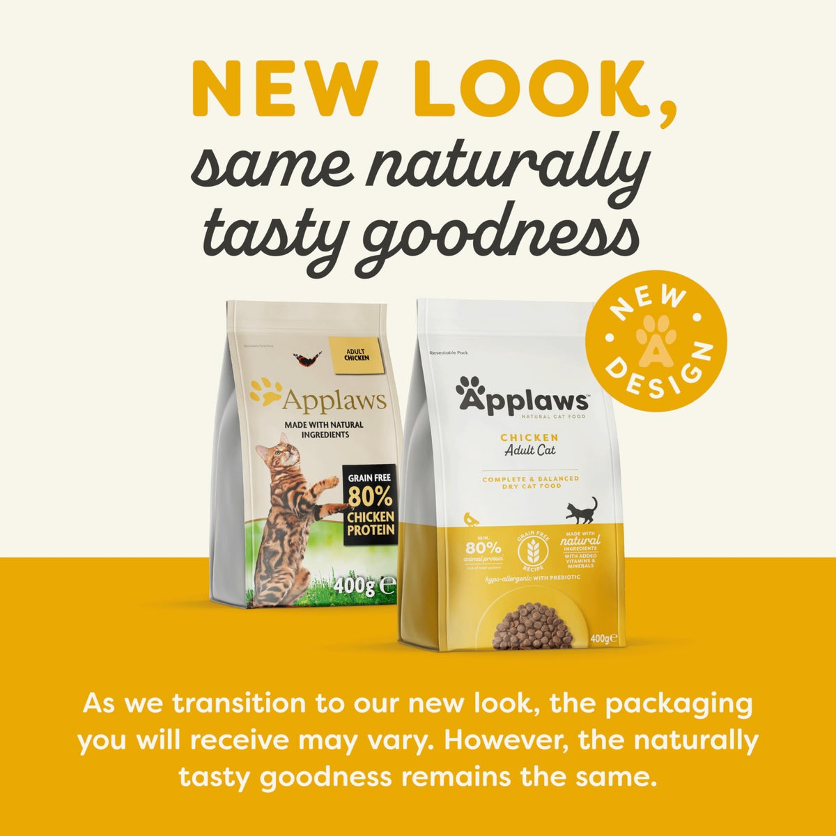 Applaws Natural Complete Dry Food for Adult Cats, Chicken with Lamb Grain Free, 2kg Bag - Sayby’s