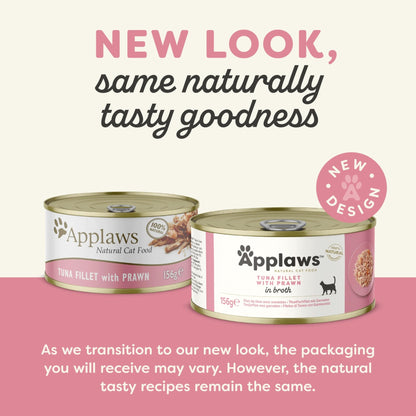 Applaws Natural Wet Cat Food, Chicken in Jelly 70 g Tin (Pack of 24 Tins) - Sayby’s