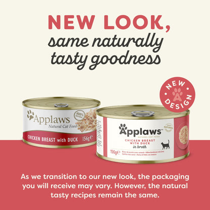 Applaws Natural Wet Cat Food, Chicken in Jelly 70 g Tin (Pack of 24 Tins) - Sayby’s