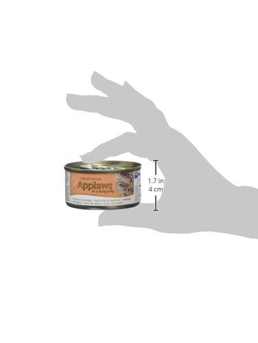 Applaws Natural Wet Cat Food, Chicken in Jelly 70 g Tin (Pack of 24 Tins) - Sayby’s