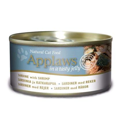 Applaws Natural Wet Cat Food, Chicken in Jelly 70 g Tin (Pack of 24 Tins) - Sayby’s