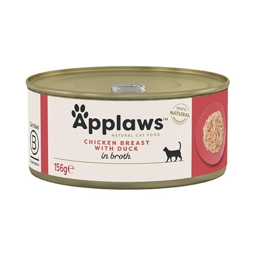 Applaws Natural Wet Cat Food, Chicken in Jelly 70 g Tin (Pack of 24 Tins) - Sayby’s