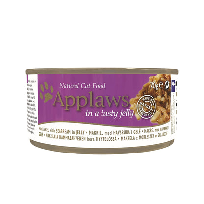Applaws Natural Wet Cat Food, Chicken in Jelly 70 g Tin (Pack of 24 Tins) - Sayby’s