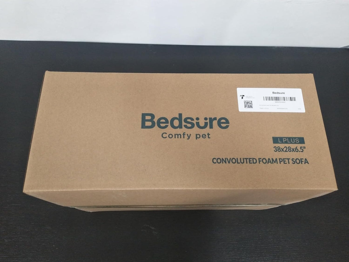 Bedsure Dog Sofa Bed Extra Large - Washable Orthopedic Dog Beds and Couch with Removable Flannel Zipper Cover, XL Plus Waterproof Human Dog Bed for Adults, Squre Pet Bed - Sayby’s