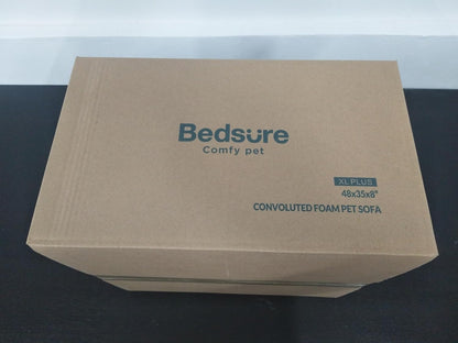 Bedsure Dog Sofa Bed Extra Large - Washable Orthopedic Dog Beds and Couch with Removable Flannel Zipper Cover, XL Plus Waterproof Human Dog Bed for Adults, Squre Pet Bed - Sayby’s