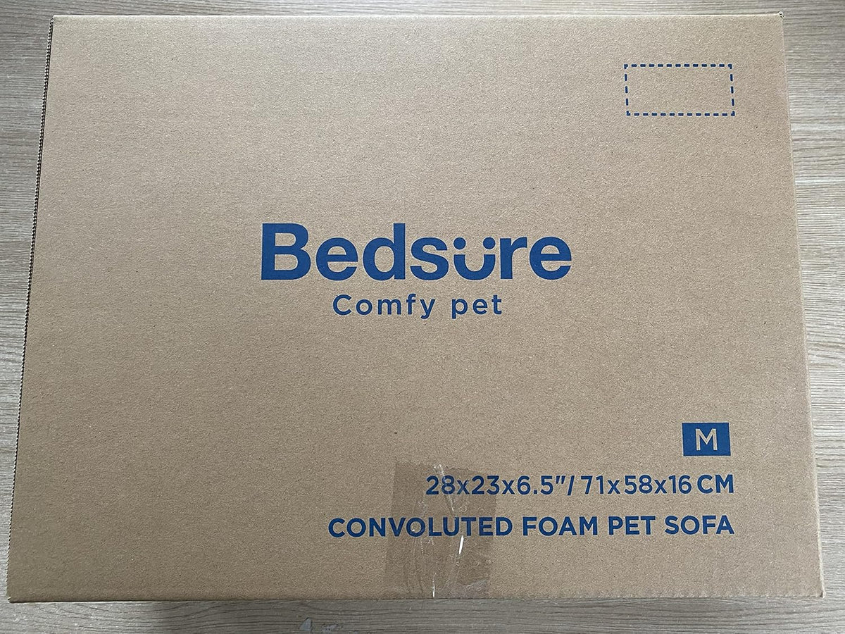 Bedsure Dog Sofa Bed Extra Large - Washable Orthopedic Dog Beds and Couch with Removable Flannel Zipper Cover, XL Plus Waterproof Human Dog Bed for Adults, Squre Pet Bed - Sayby’s