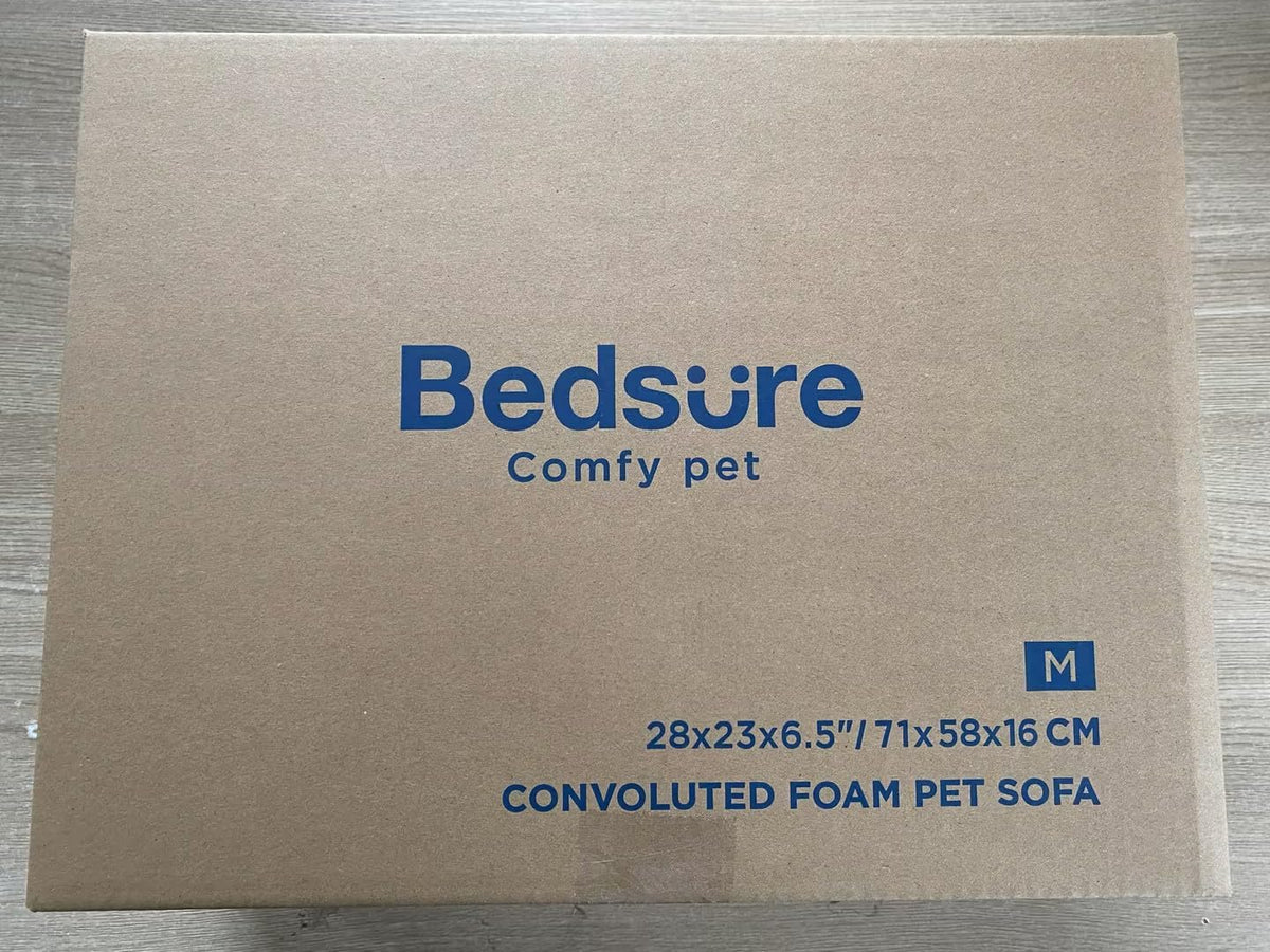 Bedsure Dog Sofa Bed Extra Large - Washable Orthopedic Dog Beds and Couch with Removable Flannel Zipper Cover, XL Plus Waterproof Human Dog Bed for Adults, Squre Pet Bed - Sayby’s