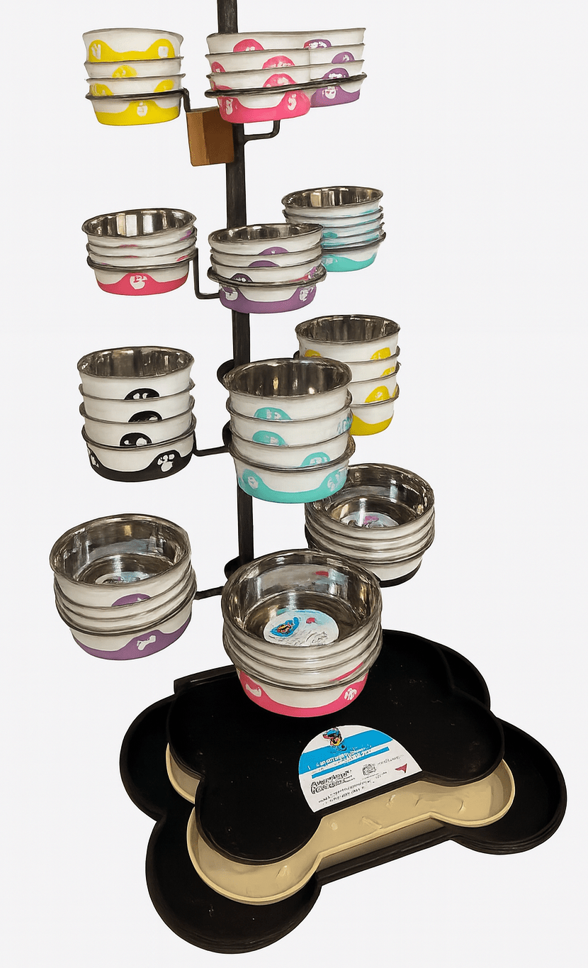 Buffalo Bowl Stand Deal (1 case of each plus stand) - Sayby’s