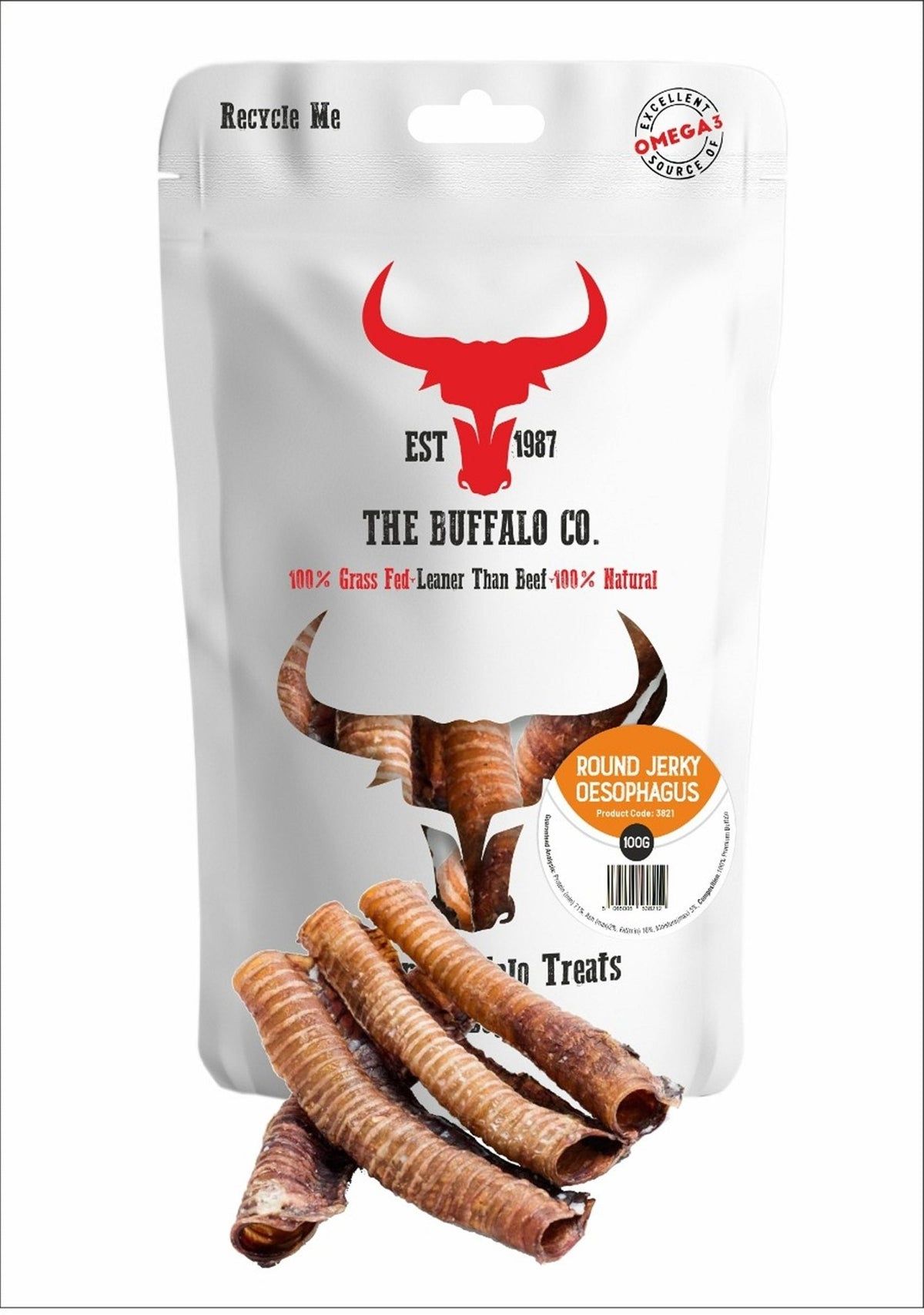 Buffalo Trachea Rounds - Dog Treats - Sayby’s