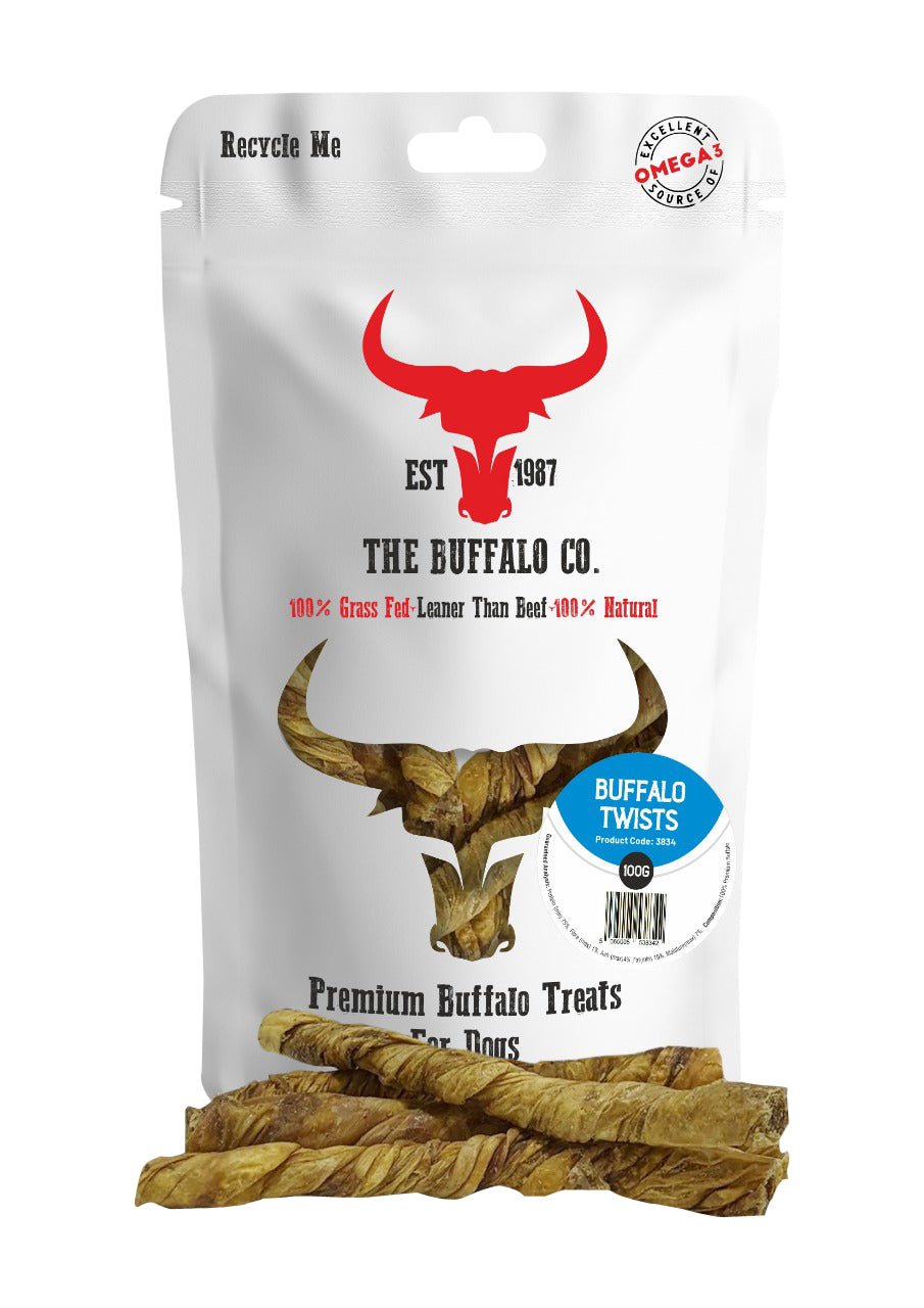 Buffalo Twists-Dog Treats 100g - Sayby’s