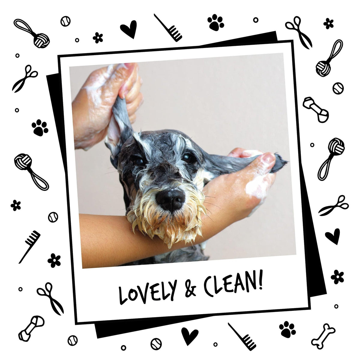 BUGALUGS Dog Shampoo and Conditioner with Luxury 2 in 1 Papaya & Coconut fragrance, professional puppy shampoo grooming products for smelly dogs - Sayby’s