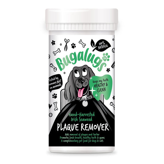 BUGALUGS Plaque Off Remover for Dog 70g Teeth & Bad Breath 100% Natural | Plaque Off Dogs No Need for Dog Toothbrush or Dog Toothpaste | Remove Dog Bad Breath & Plaque Remover for Dogs & Cats (70g) - Sayby’s