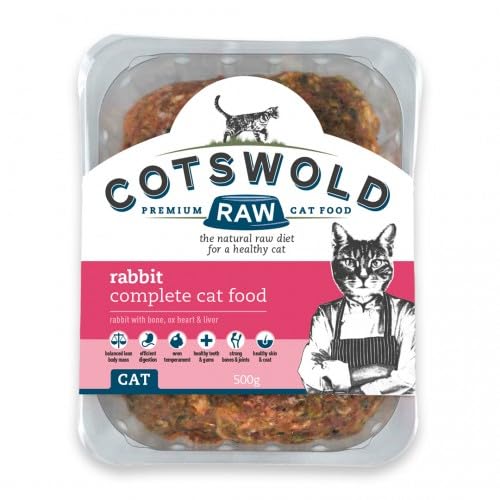 Cotswold RAW Complete Cat, Raw Cat Food, GWF Nutrition, Premium British Meat Raw Food for All Cats, Frozen Cat Meal, Mixed Mince – 6kg - Sayby’s