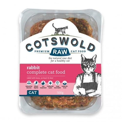 Cotswold RAW Complete Cat, Raw Cat Food, GWF Nutrition, Premium British Meat Raw Food for All Cats, Frozen Cat Meal, Mixed Mince – 6kg - Sayby’s