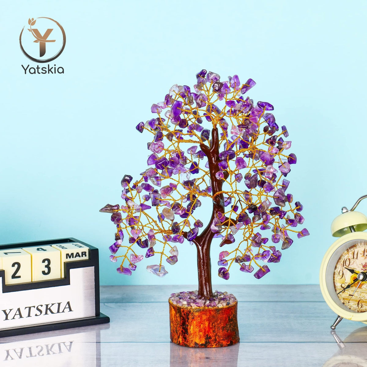 Crystal Tree - Seven Chakra Tree - Bonsai Tree - Healing Crystals - Crystals and Gemstones - Home Decor - Spiritual Gifts - Sayby’s