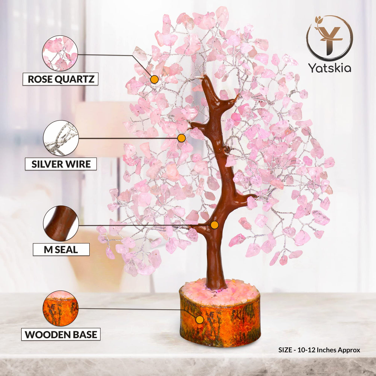 Crystal Tree - Seven Chakra Tree - Bonsai Tree - Healing Crystals - Crystals and Gemstones - Home Decor - Spiritual Gifts - Sayby’s