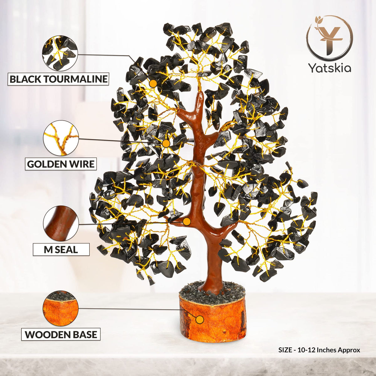 Crystal Tree - Seven Chakra Tree - Bonsai Tree - Healing Crystals - Crystals and Gemstones - Home Decor - Spiritual Gifts - Sayby’s