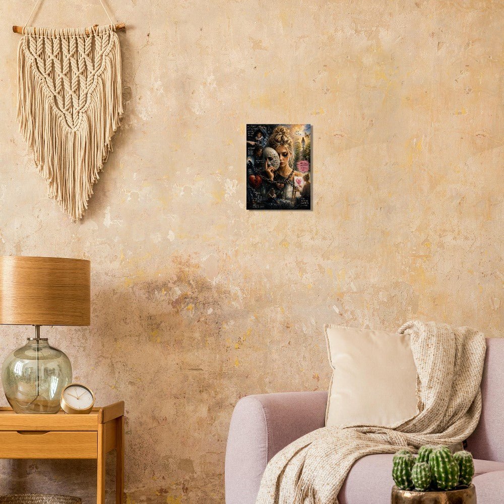 Custom Trauma-Inspired Canvas Wall Art – Personalised Therapeutic Art Print - Sayby’s