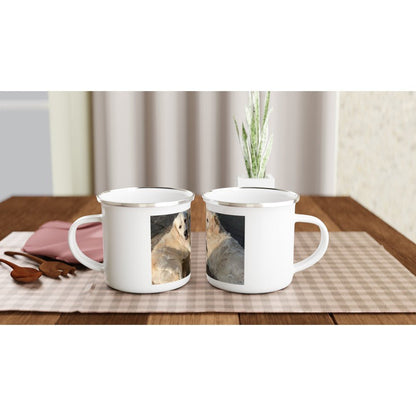 Customisable Enamel Camping Mug – 12oz Custom Design FREE DELIVERY - Sayby’s