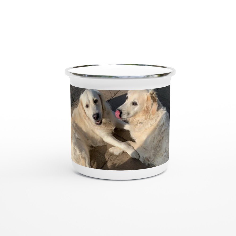 Customisable Enamel Camping Mug – 12oz Custom Design FREE DELIVERY - Sayby’s