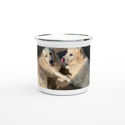 Customisable Enamel Camping Mug – 12oz Custom Design FREE DELIVERY - Sayby’s
